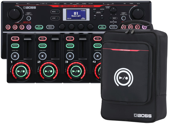 <b>PACK DESKTOP LOOPSTATION BOSS RC-505 MKII BOLSA TRANSPORTE BOSS CB-RC505</b> <b>PACK DESKTOP LOOPSTATION BOSS RC-505 MKII BOLSA TRANSPORTE BOSS CB-RC505</b>